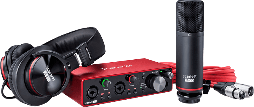 Focusrite Scarlett 3 2i2 Studio - Pack Home Estudio - Variation 1