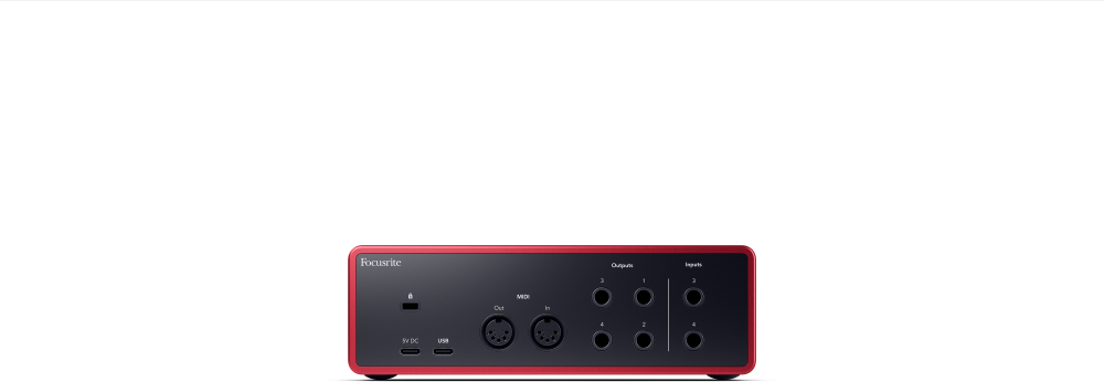 Focusrite Scarlett 4i4 G4 - Interface de audio USB - Variation 4