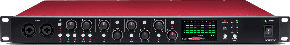 Focusrite Scarlett-octopre - Preamplificador - Variation 2