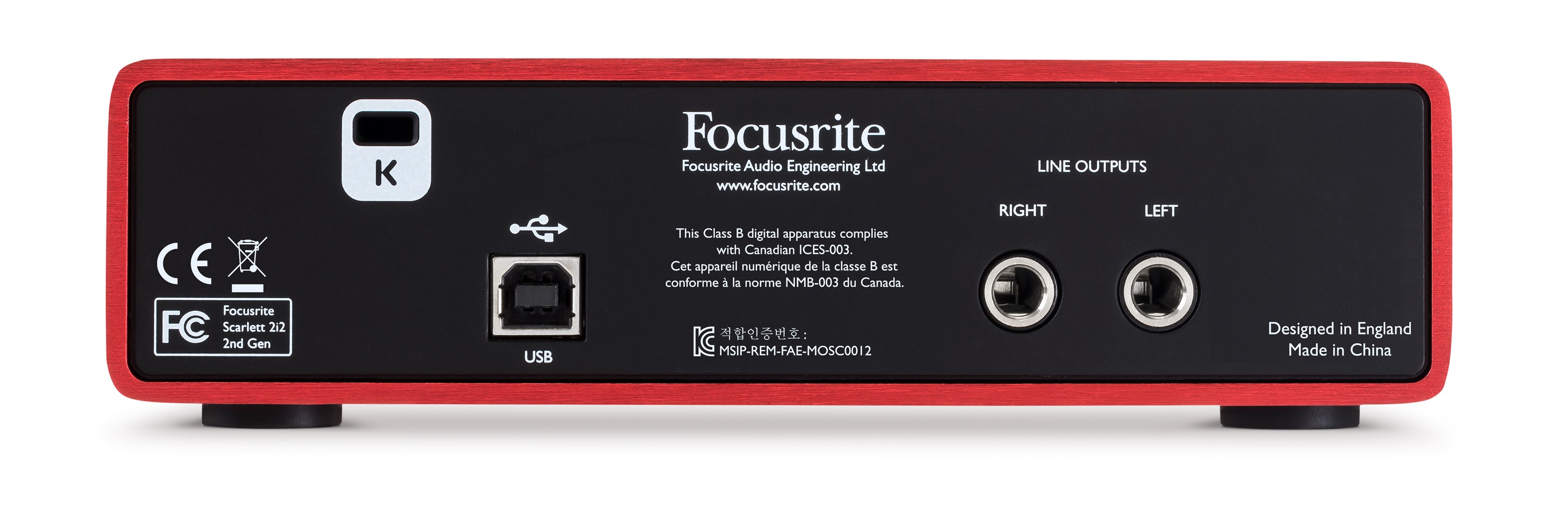 Focusrite Scarlett2 2i2 - Interface de audio USB - Variation 2