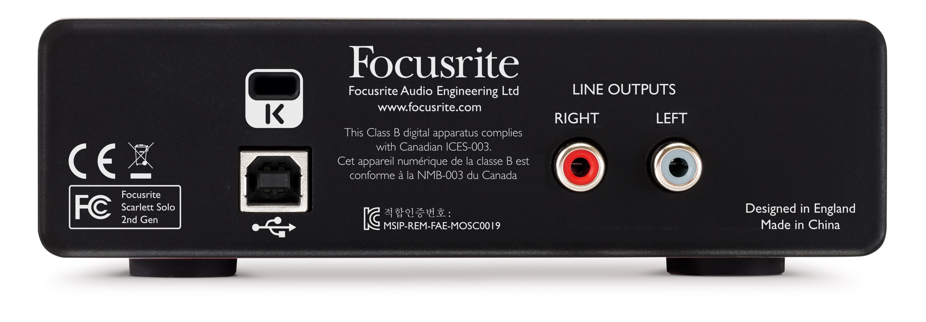 Focusrite Scarlett2 Solo - Interface de audio USB - Variation 2