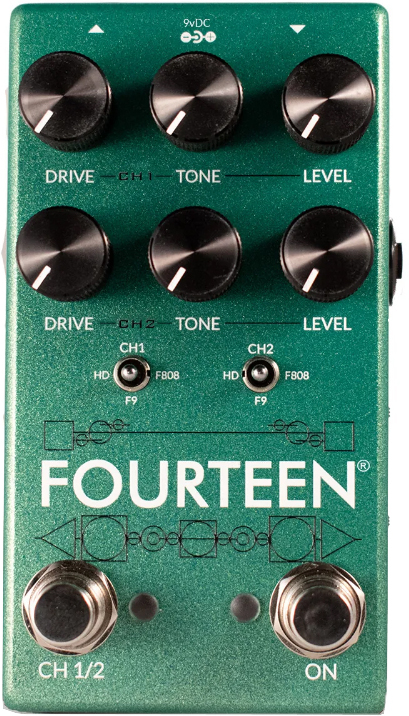 Fortin Amps Fourteen Dual Boost Overdrive - Pedal overdrive / distorsión / fuzz - Main picture