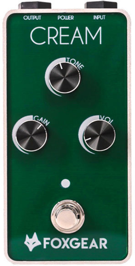 Foxgear Cream Overdrive - Pedal overdrive / distorsión / fuzz - Main picture