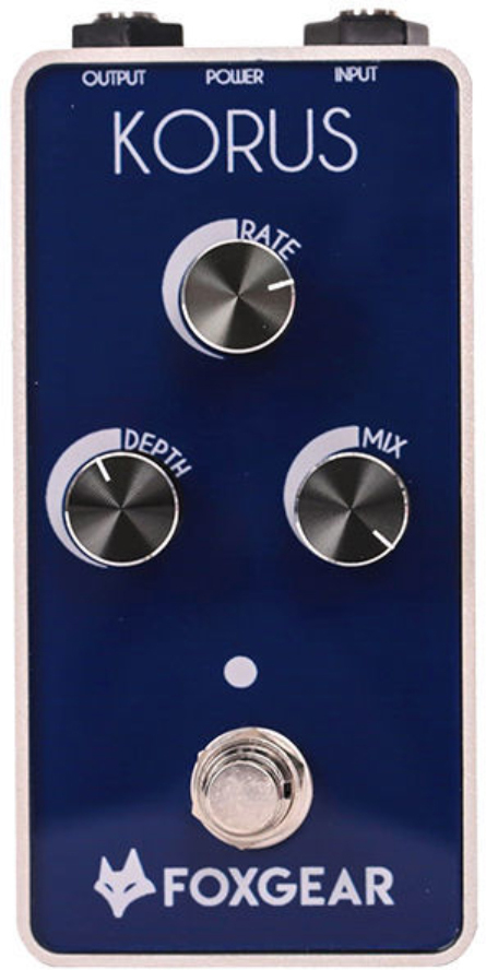 Foxgear Korus Chorus - Pedal de chorus / flanger / phaser / modulación / trémolo - Main picture