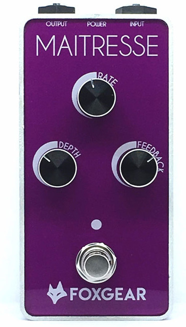 Foxgear Maitresse Flanger - Pedal de chorus / flanger / phaser / modulación / trémolo - Main picture