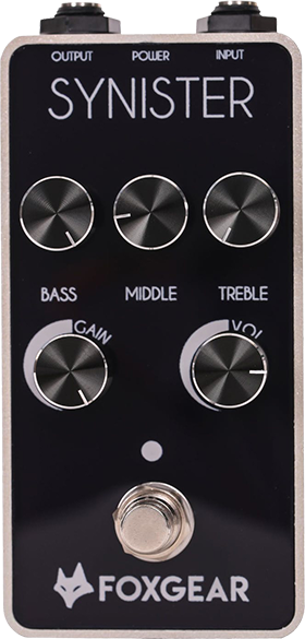 Foxgear Synister Distortion - Pedal overdrive / distorsión / fuzz - Main picture