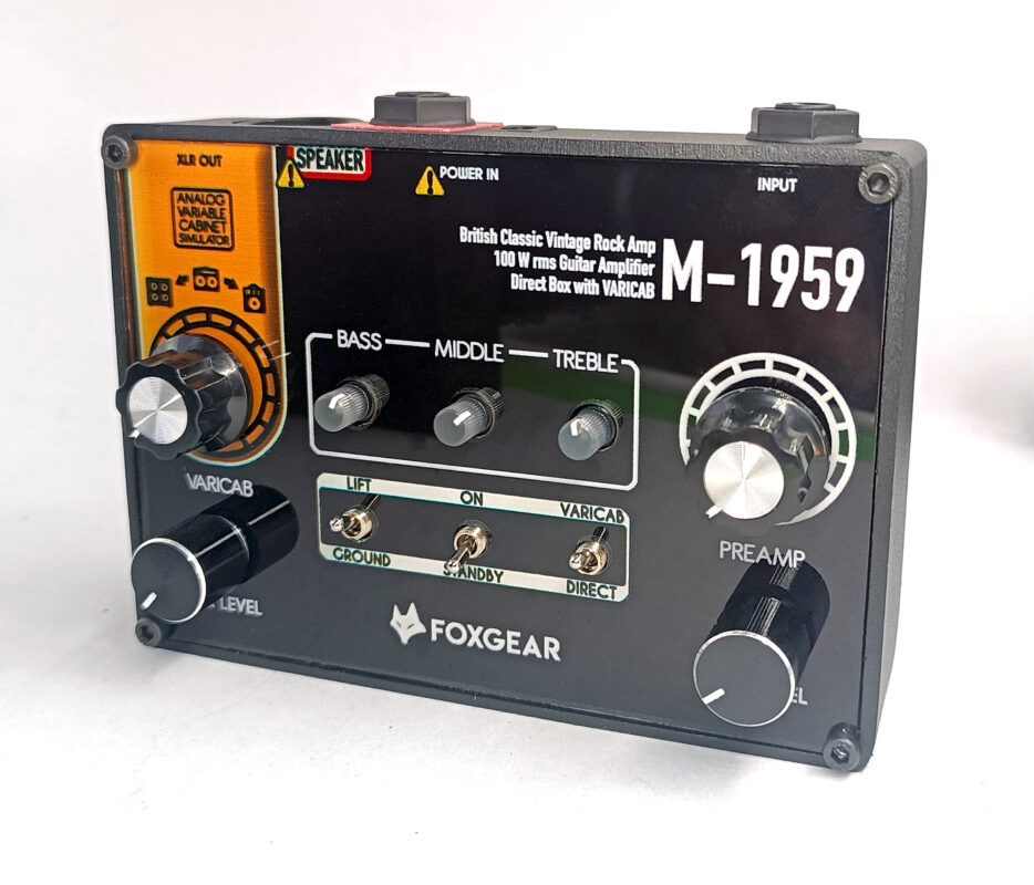 Foxgear M-1959 Miniamp 100w 4 Ohm - Cabezal para guitarra eléctrica - Variation 1