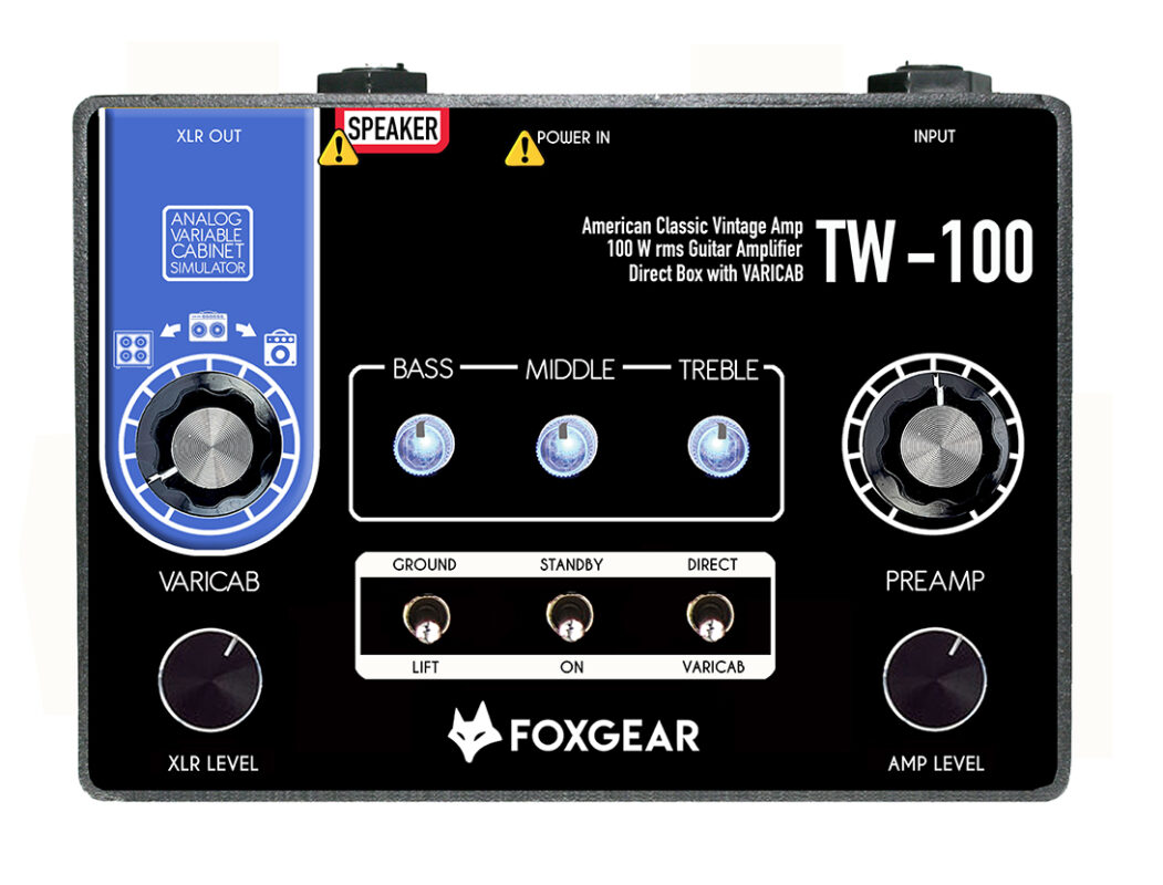 Foxgear Tw-100 Miniamp 100w 4 Ohm - Cabezal para guitarra eléctrica - Main picture