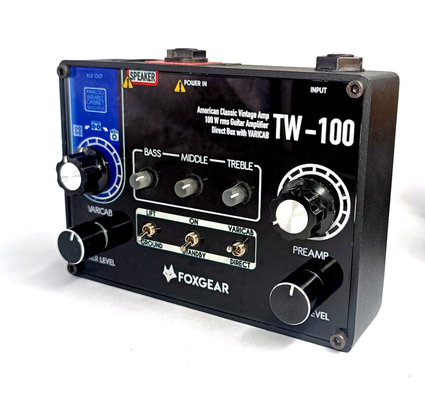 Foxgear Tw-100 Miniamp 100w 4 Ohm - Cabezal para guitarra eléctrica - Variation 2