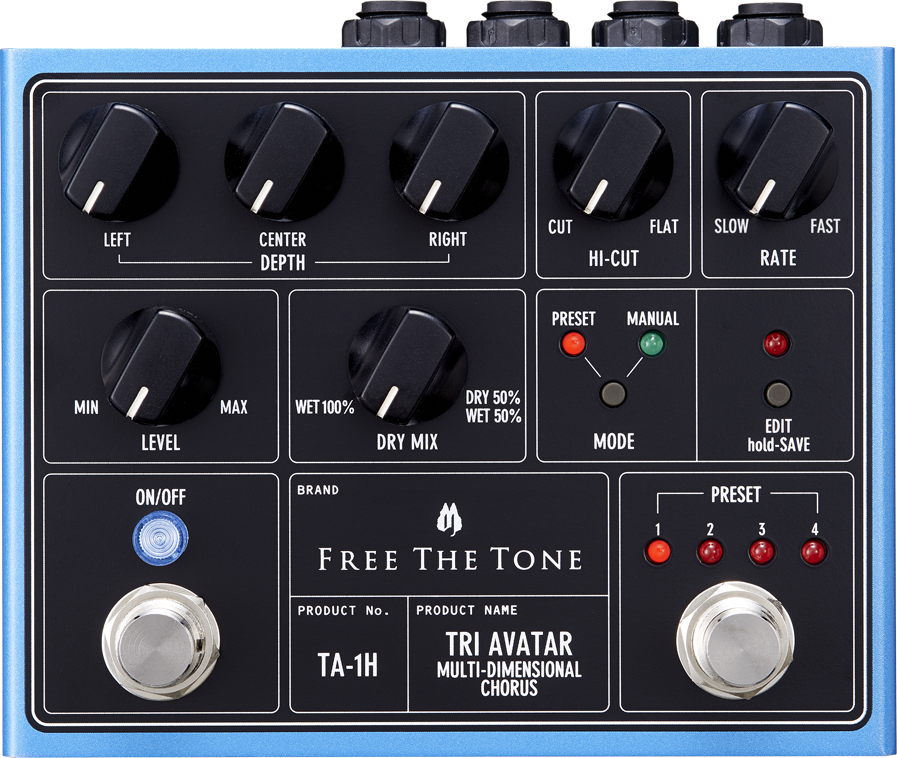 Free The Tone Tri Avatar - Pedal de chorus / flanger / phaser / modulación / trémolo - Main picture