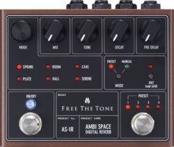 Pedal de reverb / delay / eco Free the tone Ambi Space AS-1R Digital Reverb