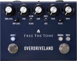 Pedal overdrive / distorsión / fuzz Free the tone Overdriveland