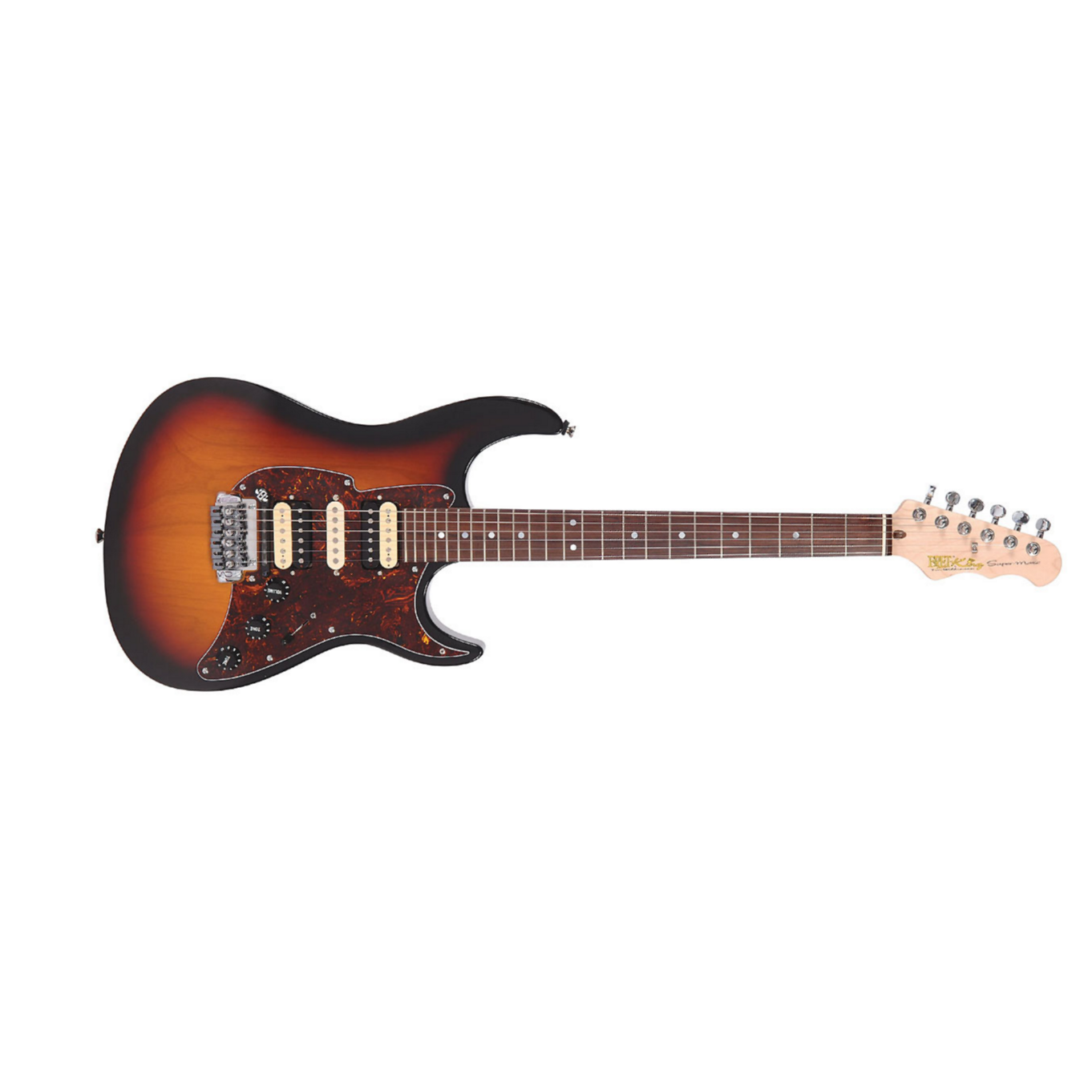 Fret King Super Matic Hsh Rw Original Classic Burst - Sunburst - Guitarra eléctrica con forma de str. - Main picture