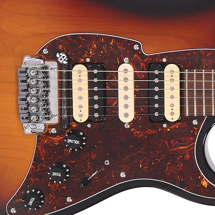 Fret King Super Matic Hsh Rw Original Classic Burst - Sunburst - Guitarra eléctrica con forma de str. - Variation 2