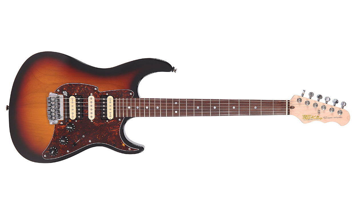 Fret King Super Matic Hsh Rw Original Classic Burst - Sunburst - Guitarra eléctrica con forma de str. - Variation 1
