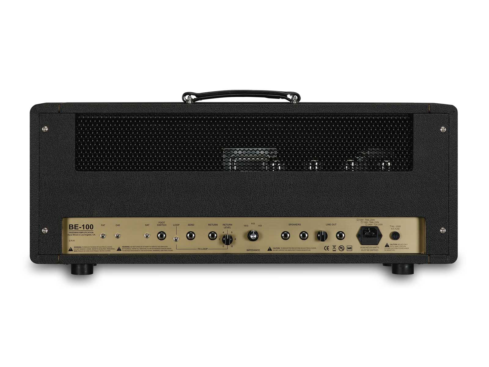 Friedman Amplification Brown Eye Be-100 Head 100w - Cabezal para guitarra eléctrica - Variation 2