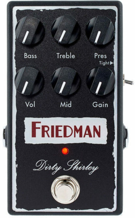 Friedman Amplification Dirty Shirley Overdrive Pedal - Pedal overdrive / distorsión / fuzz - Main picture