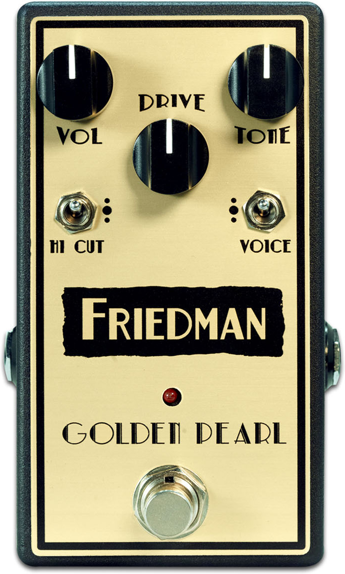 Friedman Amplification Golden Pearl Overdrive - Pedal overdrive / distorsión / fuzz - Main picture