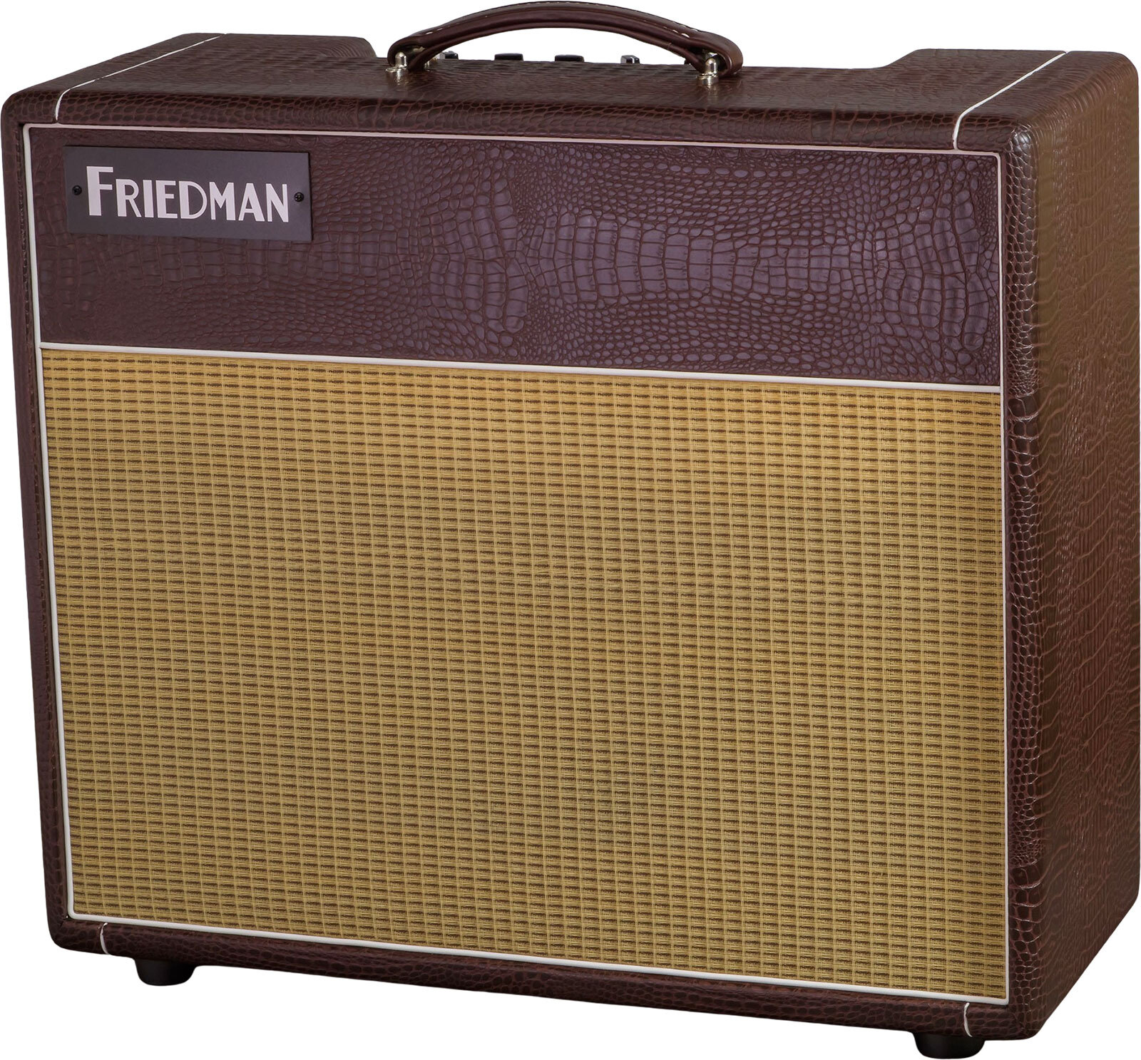Friedman Amplification Pink Taco V2 Combo 20w 1x12 El84 Brown Gator Tolex - Combo amplificador para guitarra eléctrica - Main picture