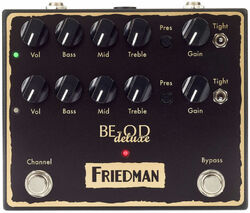 Pedal overdrive / distorsión / fuzz Friedman amplification BE-OD Deluxe Overdrive