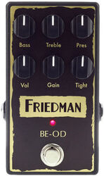 Pedal overdrive / distorsión / fuzz Friedman amplification BE-OD Overdrive