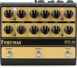 Preamplificador rack para guitarra eléctrica Friedman amplification IR-X Preamp