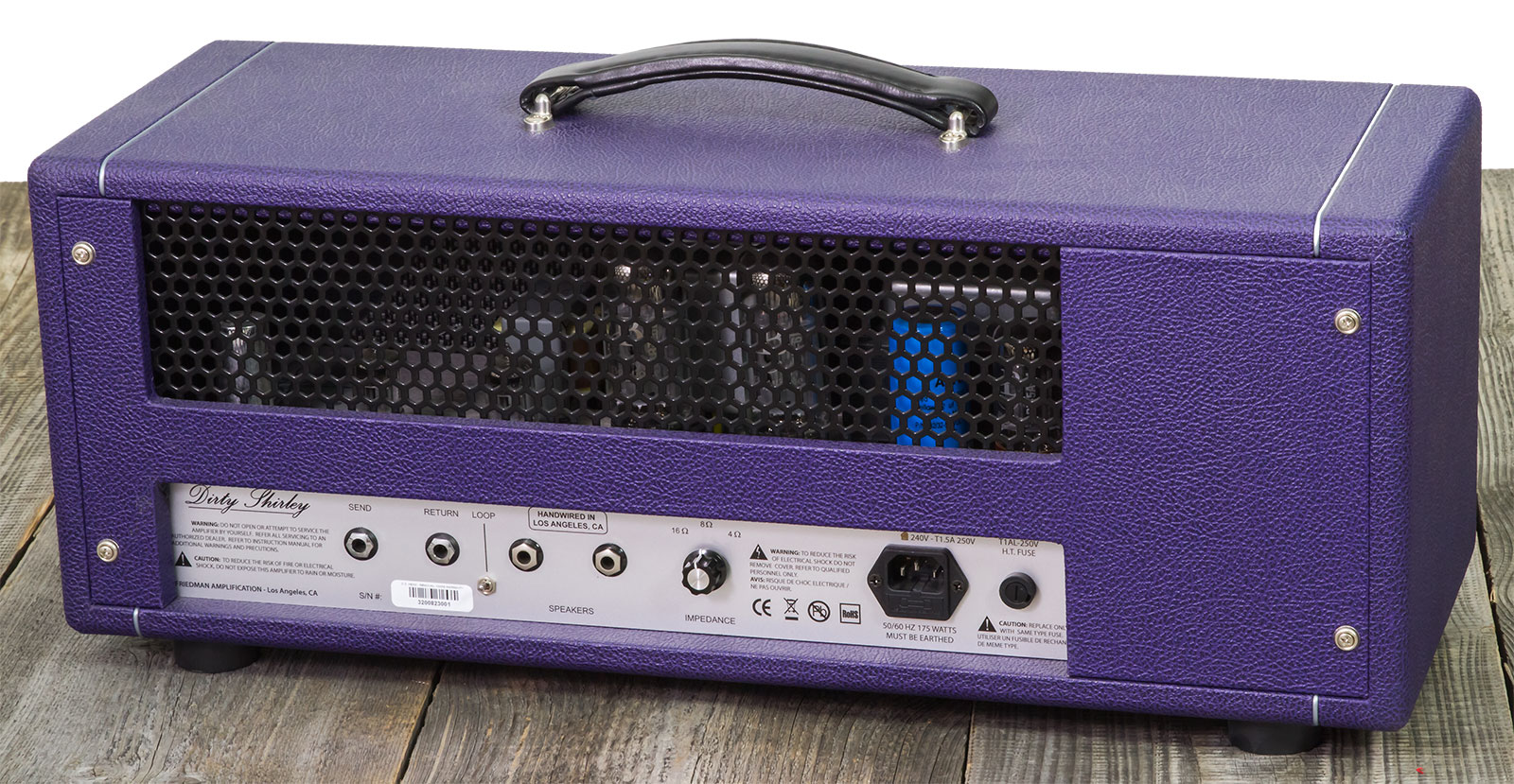 Friedman Amplification Dirty Shirley Head 40w 5881 Purple - Cabezal para guitarra eléctrica - Variation 1