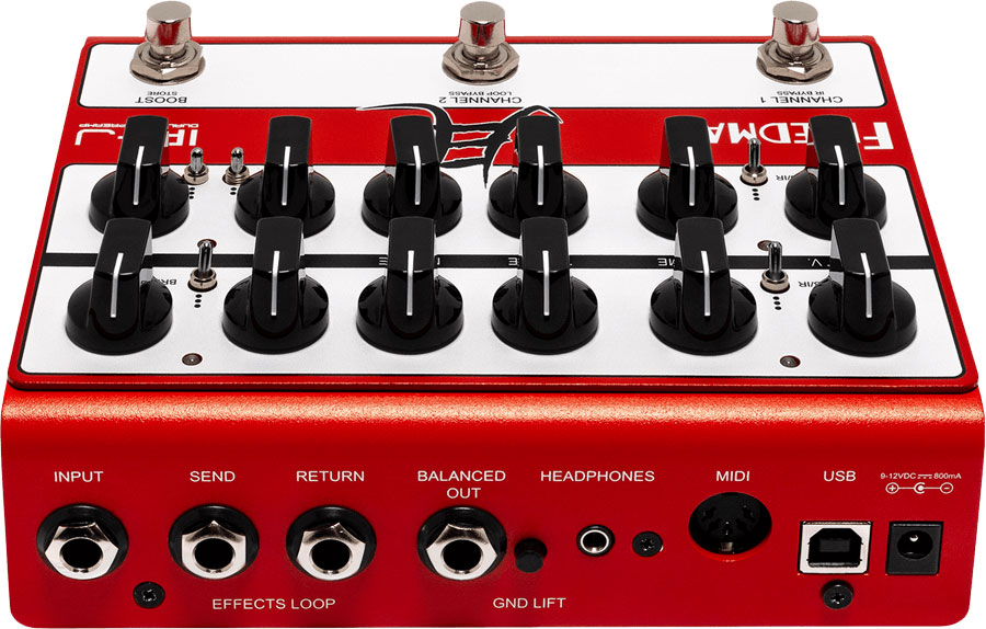 Friedman Amplification Jake E Lee Ir-j Dual Tube Preamp Signature - Preamplificador rack para guitarra eléctrica - Variation 2