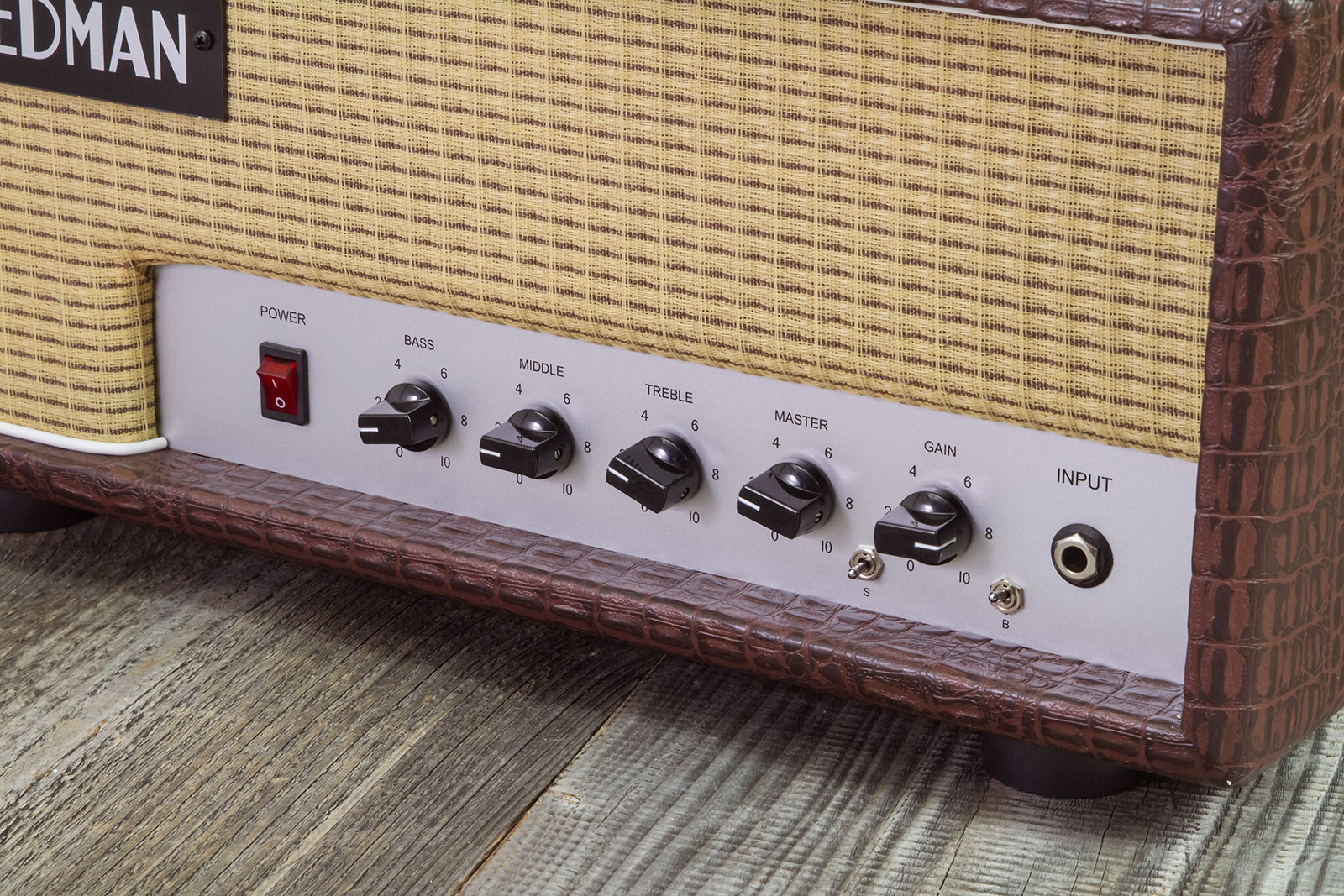 Friedman Amplification Little Sister Head 20w El84 Brown Gator Tolex - Cabezal para guitarra eléctrica - Variation 2