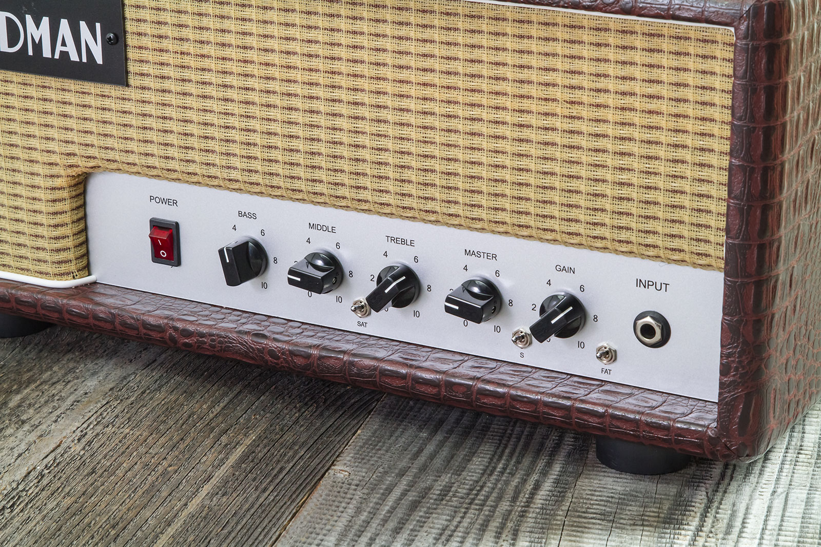 Friedman Amplification Pink Taco V2  Head 20w El84 Brown Gator Tolex - Cabezal para guitarra eléctrica - Variation 2