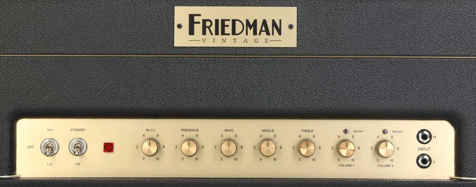 Friedman Amplification Plex Head Vintage 50w El34 - Cabezal para guitarra eléctrica - Variation 1