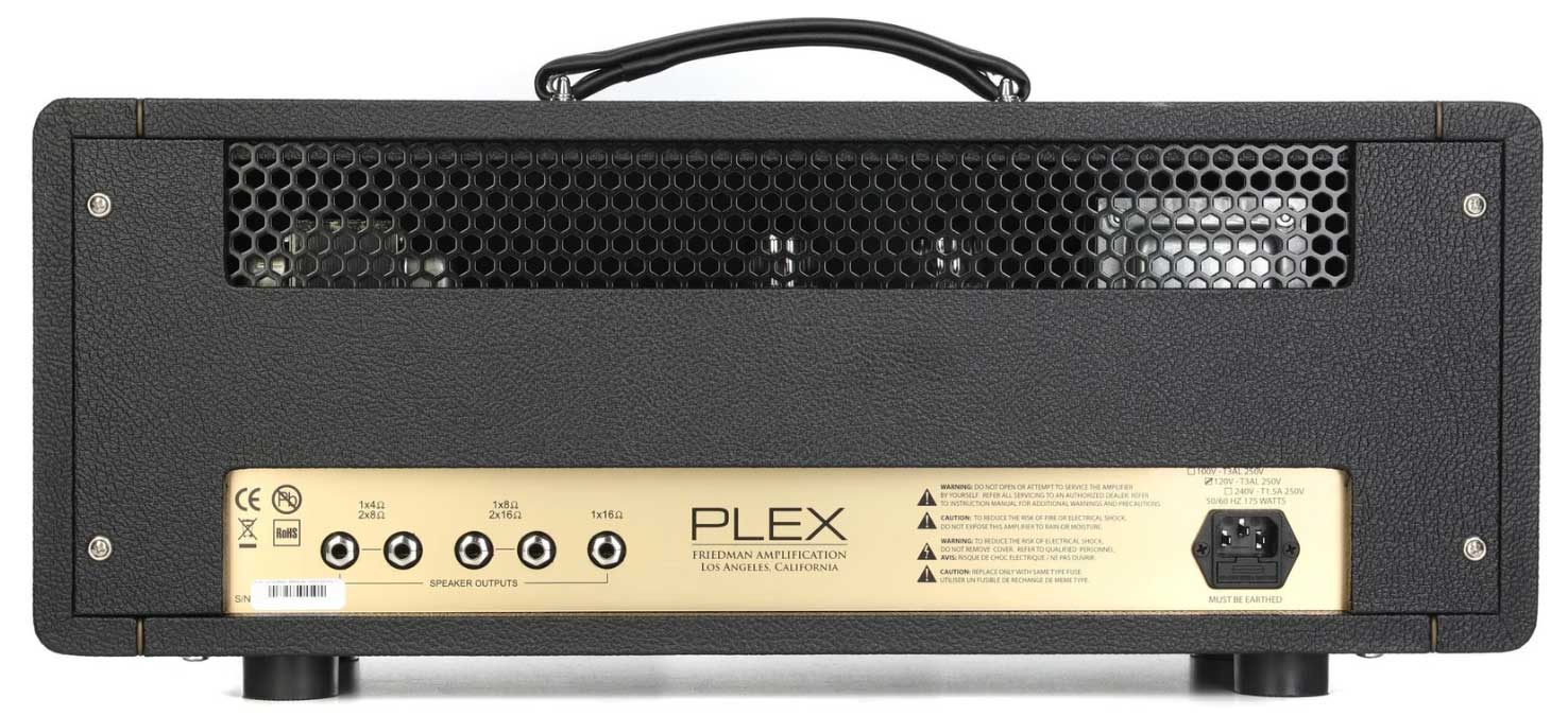 Friedman Amplification Plex Head Vintage 50w El34 - Cabezal para guitarra eléctrica - Variation 2