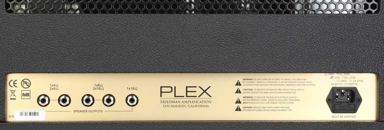 Friedman Amplification Plex Head Vintage 50w El34 - Cabezal para guitarra eléctrica - Variation 3