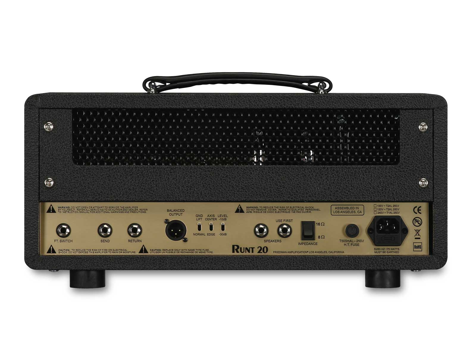 Friedman Amplification Runt 20 Head 20w - Cabezal para guitarra eléctrica - Variation 2