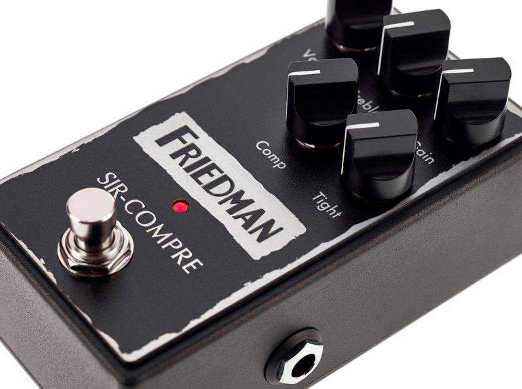 Friedman Amplification Sir-compre Compressor With Gain - Pedal compresor / sustain / noise gate - Variation 2