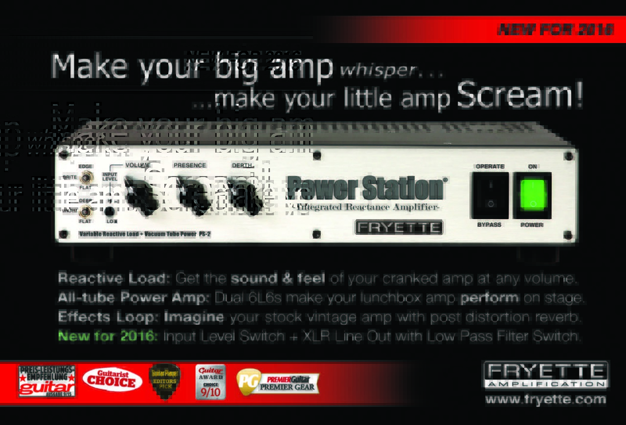 Fryette Power Station Ps2-a Reactive Load + Vacuum Tube Amp - Atenuador de potencia - Variation 4