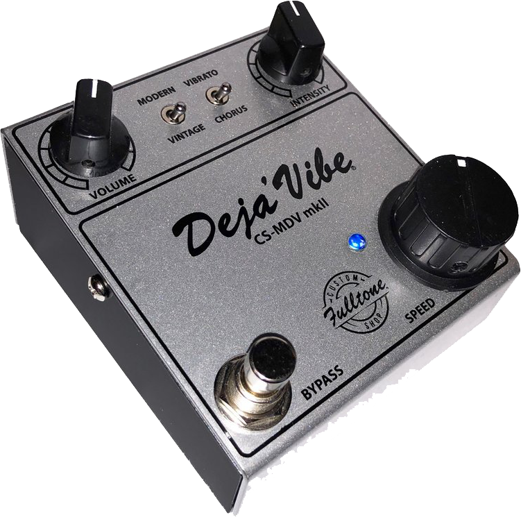 Fulltone Custom Shop Mini Deja Vibe Cs-mdv Mkii - Pedal de chorus / flanger / phaser / modulación / trémolo - Main picture