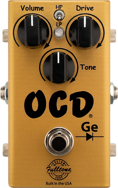 Fulltone Ocd Ge Gold Ltd Overdrive Standard - Pedal overdrive / distorsión / fuzz - Main picture
