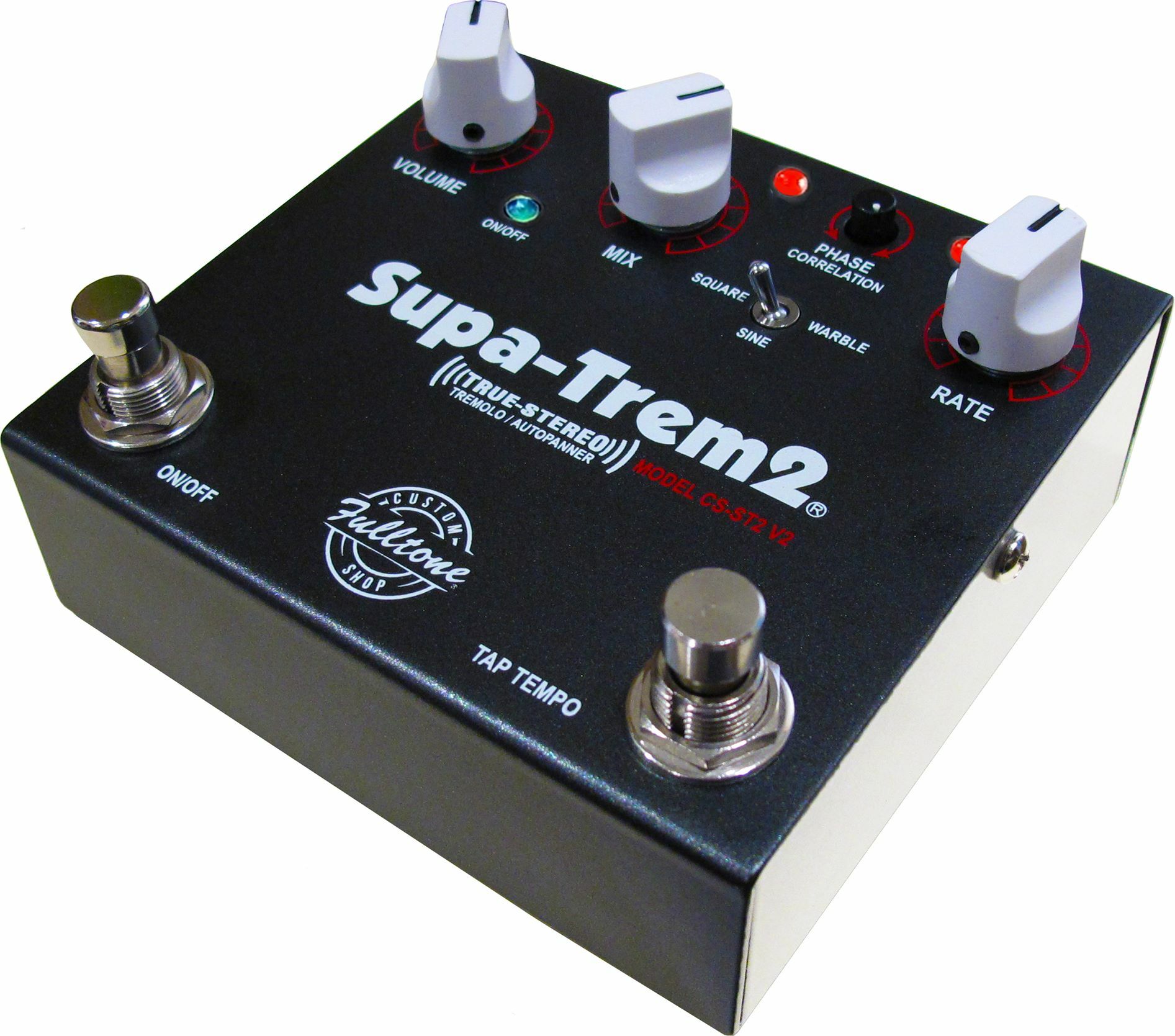 Fulltone Supa-trem 2 V2  Tremolo Stereo - Pedal de chorus / flanger / phaser / modulación / trémolo - Main picture