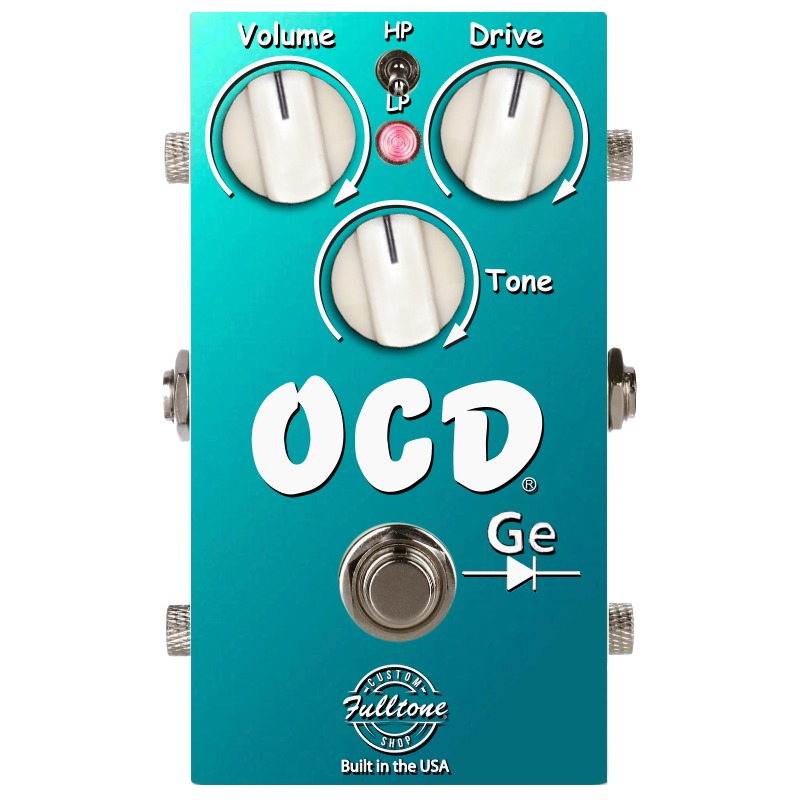 Fulltone Custom Shop Cs-ocd-ge Germanium - Pedal overdrive / distorsión / fuzz - Variation 3