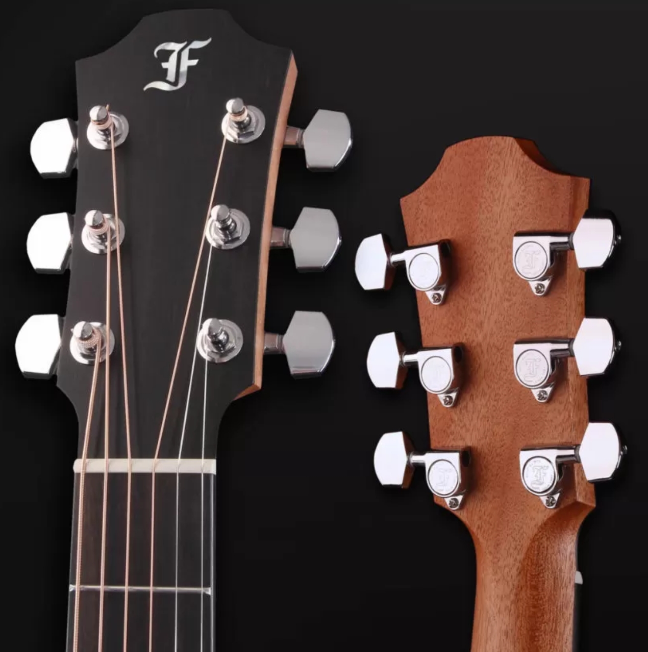 Furch Blue Cm A  G Grand Auditorium Cedre Acajou Eb - Natural - Guitarra folk - Variation 4
