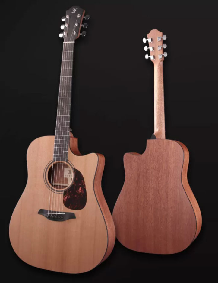 Furch Blue Dc-cm 43mm Lrb1 Dreadnought Cw Cedre Acajou Eb - Natural Full-pore Gloss - Guitarra folk - Variation 2
