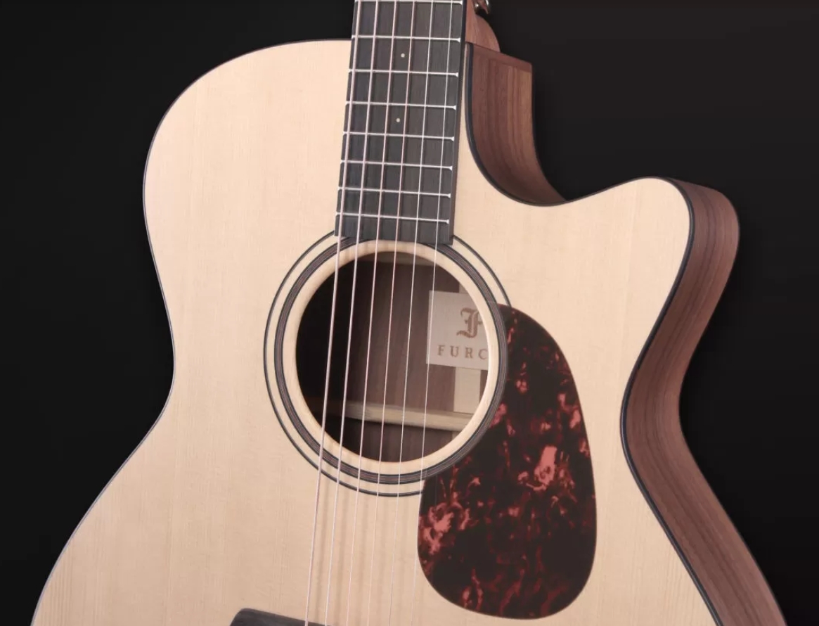 Furch Blue Omc-sw 43mm Lrb1 Orchestra Cw Epicea Noyer Eb - Natural Open-pore - Guitarra folk - Variation 5