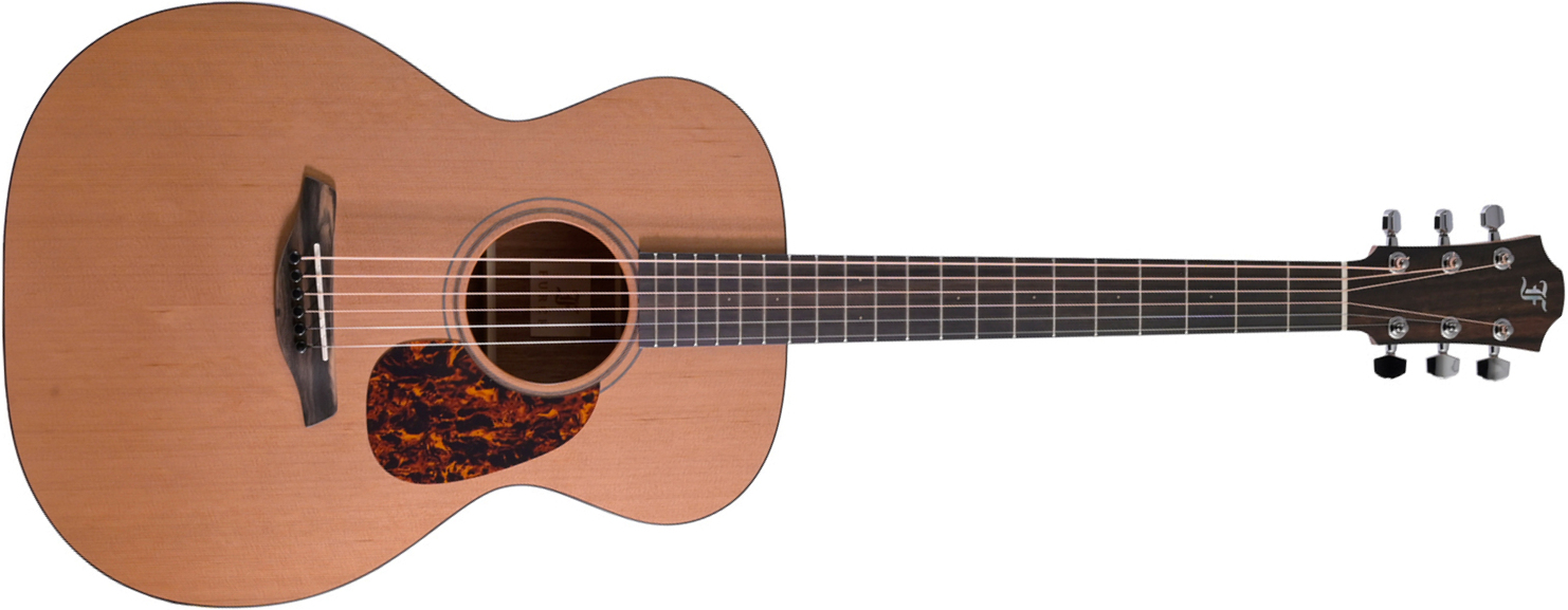 Furch Blue Cm A  Om Orchestra Cedre Acajou - Natural Open-pore - Guitarra folk - Main picture