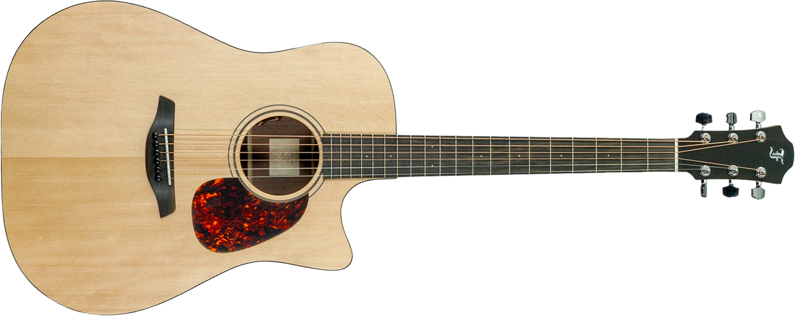 Furch Blue Dc-cm 43mm Lrb1 Dreadnought Cedre Acajou Eb - Natural Open-pore - Guitarra folk - Main picture