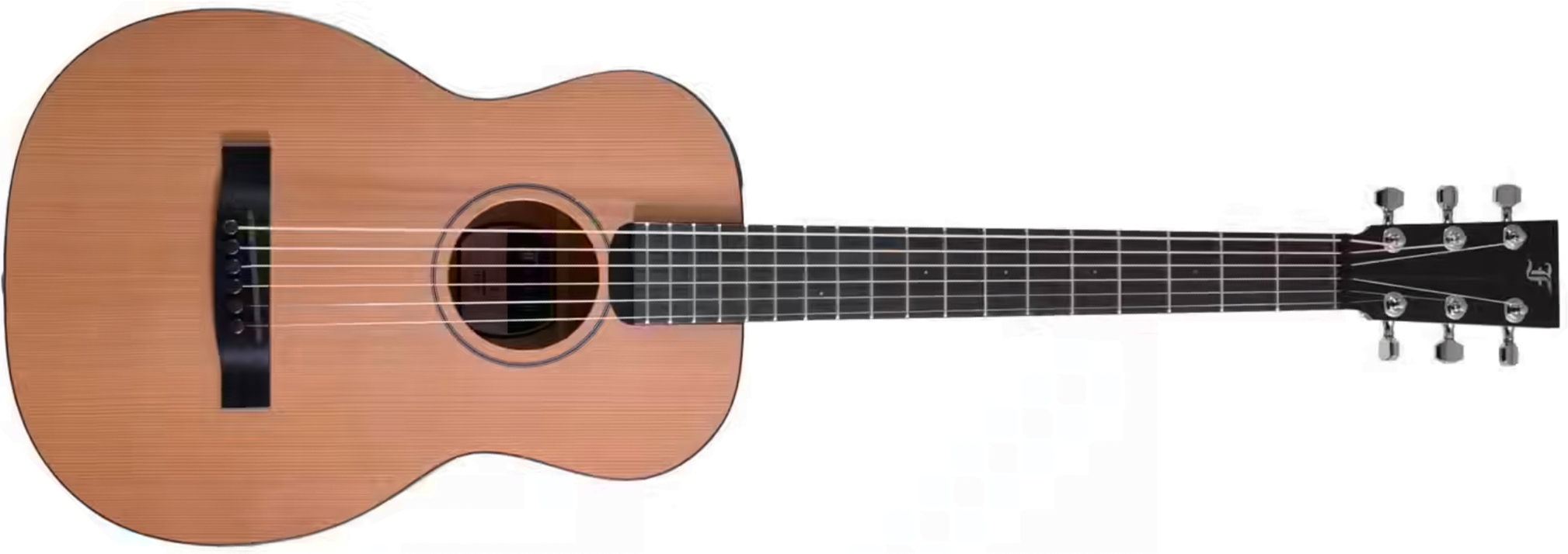 Furch Little Jane Lj 10-cm Travel Shsc Cedre Acajou Eb - Guitarra folk de viaje - Main picture