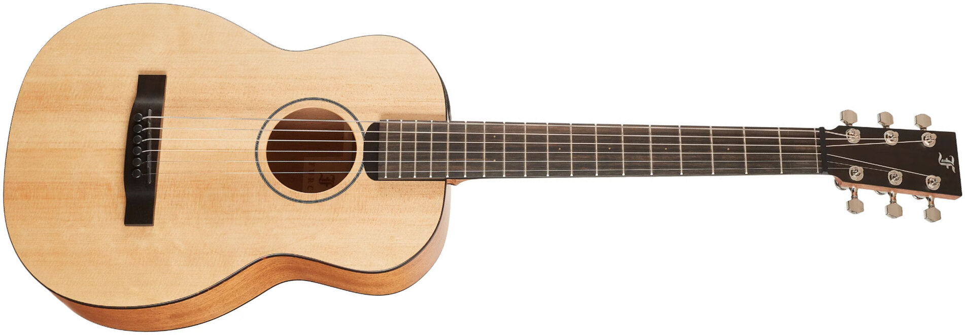 Furch Little Jane Lj 10-sm Travel Shsc Epicea Acajou Eb - Natural Open-pore - Guitarra folk - Main picture