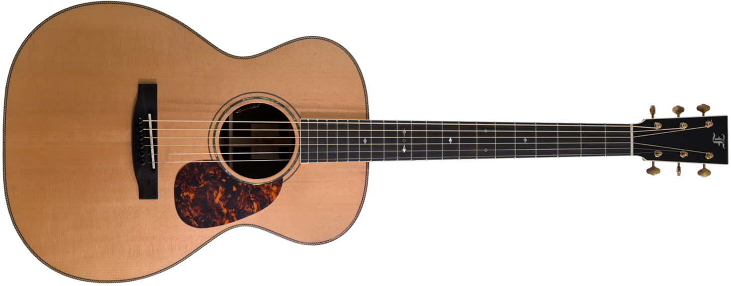 Furch Vintage 2 Sr A Om Orchestra Epicea Palissandre Eb - Full-pore Vintage Natural - Guitarra folk - Main picture
