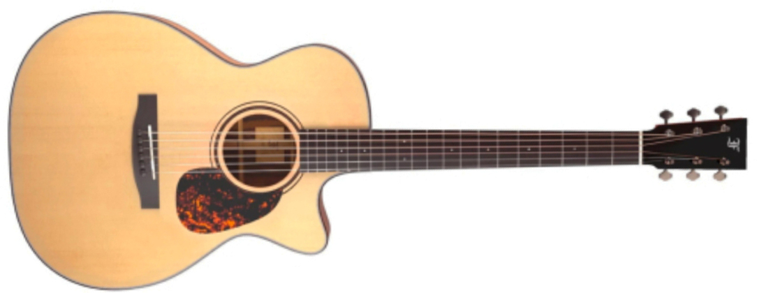 Furch Vintage Pure Om-sm Lrb1 Orchestra Cw Epicea Acajou Eb - Natural Open-pore - Guitarra folk - Main picture