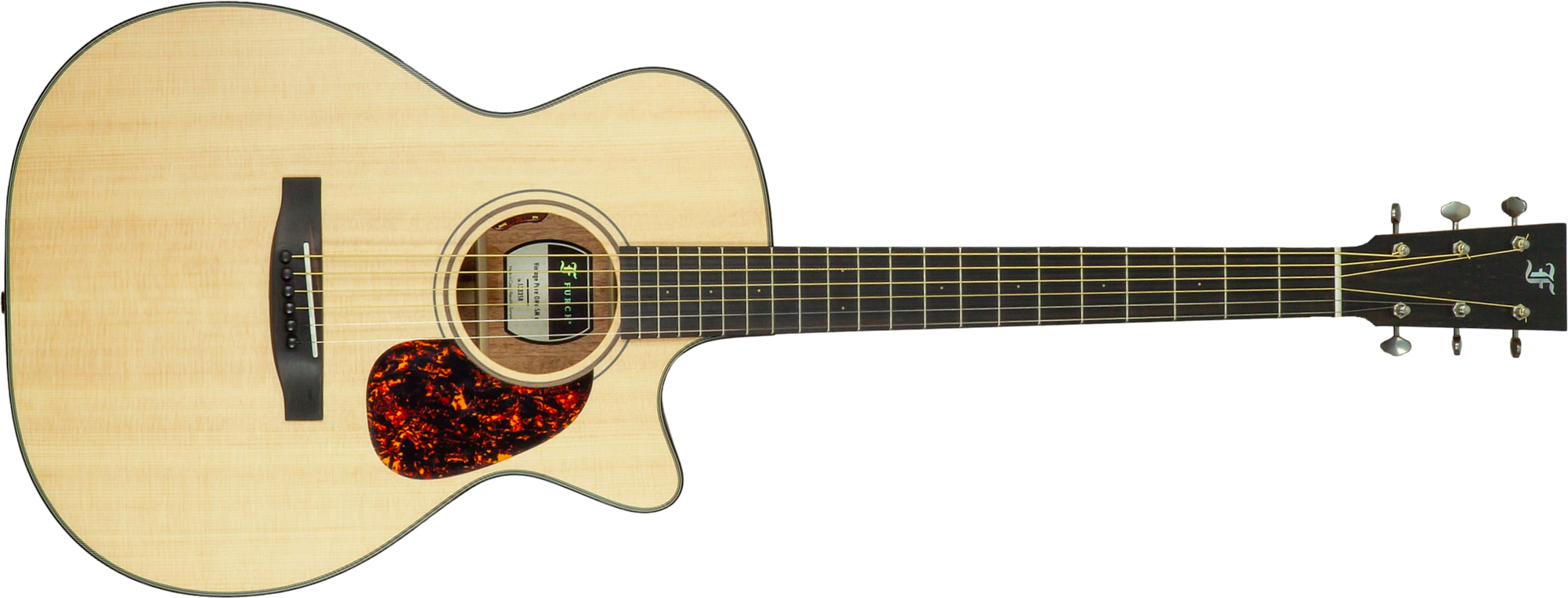 Furch Vintage Pure Sm Omc Lrb1 Orchestra Cw Epicea Acajou Eb - Natural Open-pore - Guitarra folk - Main picture